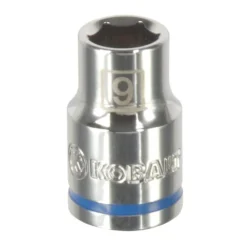 Kobalt Sockets & Socket Sets Metric 3/8-in Drive 6-point 9-mm Shallow Socket