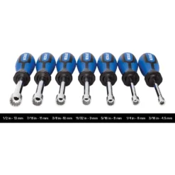 Kobalt Nut Driver Sets 7-Piece Metric and SAE Spline Nut Driver Set
