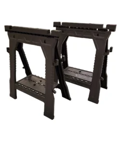 Kobalt Saw Horses 2-Pack 4.1-in W x 32-in H Plastic Saw Horse (1000-lb Capacity)