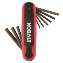 Kobalt Hex Keys & Torx Keys 9-key Standard (Sae) Folding Hex Key Set -Kobalt Sales Store 05000017