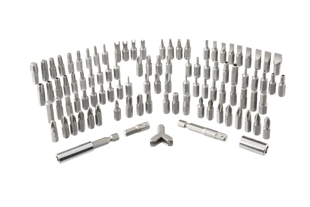 Kobalt Screwdriver Bits Set Steel Hex Shank Screwdriver Bit Set (100-Piece) 1 Kobalt Screwdriver Bits Set Steel Hex Shank Screwdriver Bit Set (100-Piece)