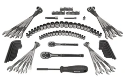 Kobalt Mechanics Tool Sets Universal 115-Piece Standard (SAE) and Metric Combination Matte Mechanics Tool Set (1/4-in; 3/8-in) -Kobalt Sales Store 05028175