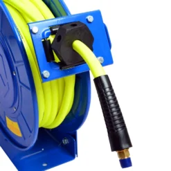 Kobalt Air Compressor Hoses 3/8-in 50-ft Poly Hybrid Air Hose with Retractable Hose Reel -Kobalt Sales Store 07744303