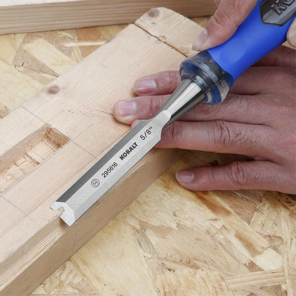Kobalt Chisels 0.625-in Woodworking Chisel 5 Kobalt Chisels 0.625-in Woodworking Chisel - Image 5
