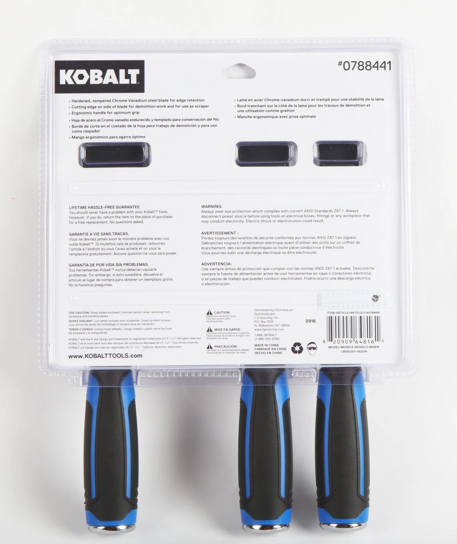 Kobalt Chisel Sets Side Strike Chisel Set 3-Pack Woodworking Chisels Set 3 Kobalt Chisel Sets Side Strike Chisel Set 3-Pack Woodworking Chisels Set - Image 3