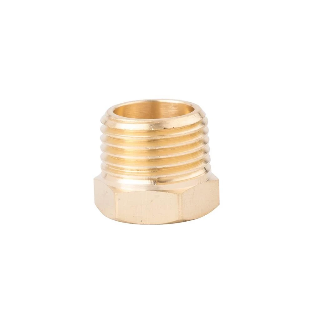 Kobalt Air Compressor Fittings NPT Brass Bushing Adapter 1/2-in (M) x 1/4-in (F) 5 Kobalt Air Compressor Fittings NPT Brass Bushing Adapter 1/2-in (M) x 1/4-in (F) - Image 5