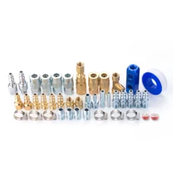 Kobalt Air Compressor Fittings 42-pc Job Site Air Fittings Kit 10 Kobalt Air Compressor Fittings 42-pc Job Site Air Fittings Kit -Kobalt Sales Store 08815965