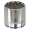 Kobalt Sockets & Socket Sets Metric 1/2-in Drive 12-point 36-mm Shallow Socket