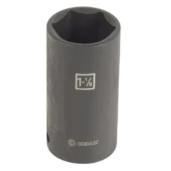 Kobalt Impact Sockets & Impact Socket Sets Standard (SAE) 1/2-in Drive 1-1/8-in 6-Point Impact Socket