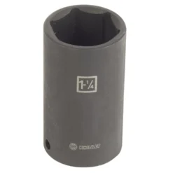Kobalt Impact Sockets & Impact Socket Sets Standard (SAE) 1/2-in Drive 1-1/4-in 6-Point Impact Socket