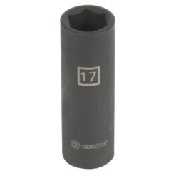 Kobalt Impact Sockets & Impact Socket Sets Metric 1/2-in Drive 17mm 6-Point Impact Socket