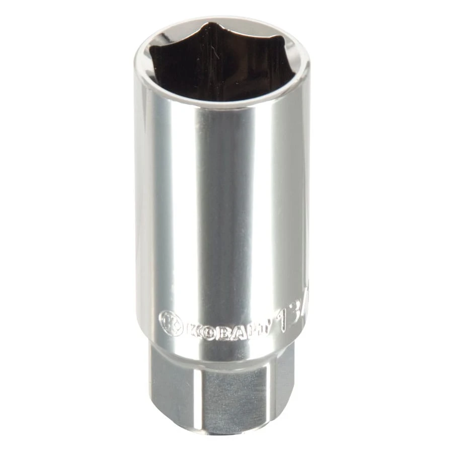 Kobalt Sockets & Socket Sets Standard (SAE) 3/8-in Drive 6-point 13/16-in Spark Plug Socket 1 Kobalt Sockets & Socket Sets Standard (SAE) 3/8-in Drive 6-point 13/16-in Spark Plug Socket