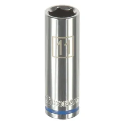 Kobalt Sockets & Socket Sets Metric 1/4-in Drive 6-point 11-mm Deep Socket