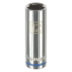 Kobalt Sockets & Socket Sets Metric 1/4-in Drive 6-point 12-mm Deep Socket