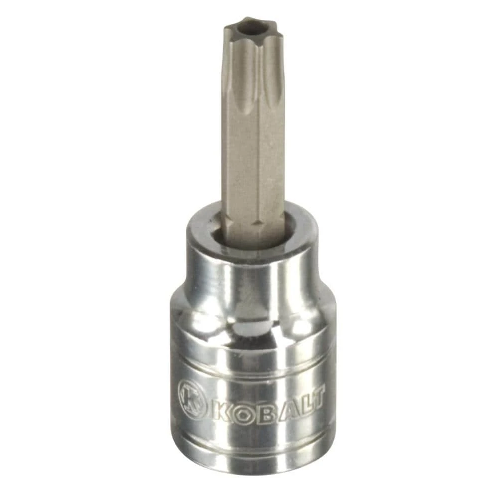 Kobalt Driver Sockets & Sets 3/8-in Drive T40 Torx Bit Tamper-Proof Driver Socket 1 Kobalt Driver Sockets & Sets 3/8-in Drive T40 Torx Bit Tamper-Proof Driver Socket