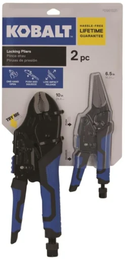Kobalt Plier Sets 2-Pack Locking Plier Set -Kobalt Sales Store 09836772