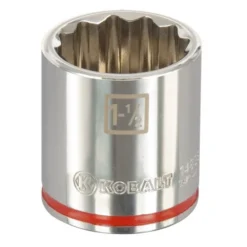 Kobalt Sockets & Socket Sets Standard (SAE) 1/2-in Drive 12-point 1-1/2-in Shallow Socket -Kobalt Sales Store 099198852805xl