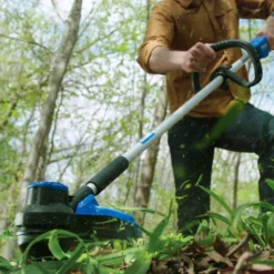 Kobalt Cordless Electric String Trimmers 24-Volt Max 12-in Straight Cordless String Trimmer (Battery Included) -Kobalt Sales Store 10088108