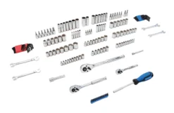 Kobalt Mechanics Tool Sets 154-Piece Standard (SAE) and Metric Combination Polished Chrome Mechanics Tool Set (1/4-in; 3/8-in) 22 Kobalt Mechanics Tool Sets 154-Piece Standard (SAE) and Metric Combination Polished Chrome Mechanics Tool Set (1/4-in; 3/8-in) -Kobalt Sales Store 10182276 scaled