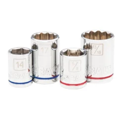 Kobalt Mechanics Tool Sets 64-Piece Standard (SAE) and Metric Combination Polished Chrome Mechanics Tool Set (1/4-in; 3/8-in; 1/2-in;) -Kobalt Sales Store 10409016