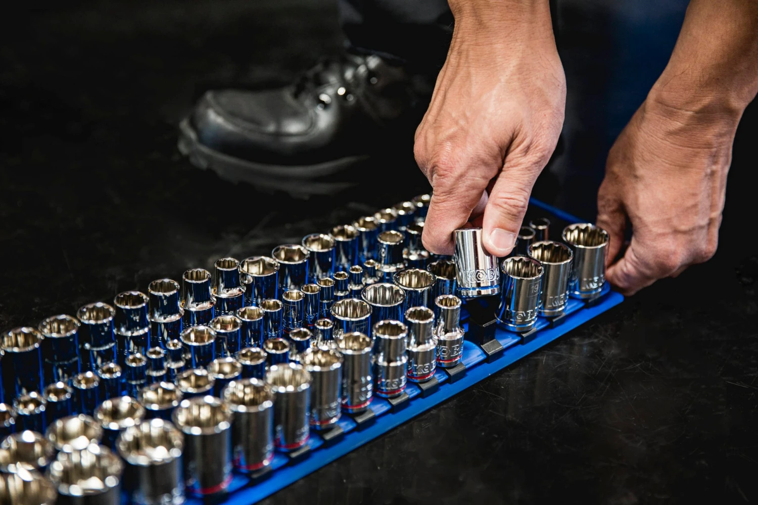 Kobalt Tool Storage Accessories Steel Multiple Drive Socket Storage 9 Kobalt Tool Storage Accessories Steel Multiple Drive Socket Storage - Image 9