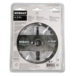 Kobalt Hole Saws & Kits 4-3/8-in Carbide-Grit Arbored Recessed Lighting Hole Saw 7 Kobalt Hole Saws & Kits 4-3/8-in Carbide-Grit Arbored Recessed Lighting Hole Saw -Kobalt Sales Store 10507469