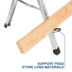 Kobalt Saw Horses 43-in W x 30-in H Steel Saw Horse (1100-lb Capacity) -Kobalt Sales Store 11204115