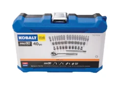 Kobalt Mechanics Tool Sets 40-Piece Standard (SAE) and Metric Combination Polished Chrome Mechanics Tool Set (3/8-in) 18 Kobalt Mechanics Tool Sets 40-Piece Standard (SAE) and Metric Combination Polished Chrome Mechanics Tool Set (3/8-in) -Kobalt Sales Store 11255130 scaled