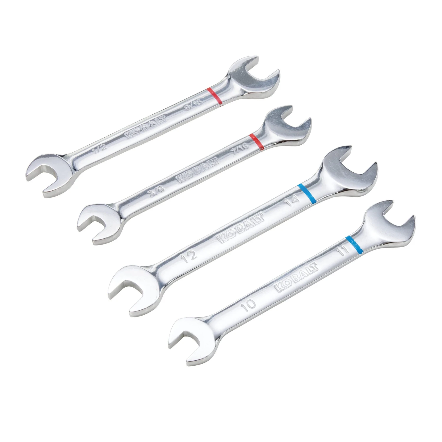 Kobalt Mechanics Tool Sets 154-Piece Standard (SAE) and Metric Combination Polished Chrome Mechanics Tool Set (1/4-in; 3/8-in) 8 Kobalt Mechanics Tool Sets 154-Piece Standard (SAE) and Metric Combination Polished Chrome Mechanics Tool Set (1/4-in; 3/8-in) - Image 8