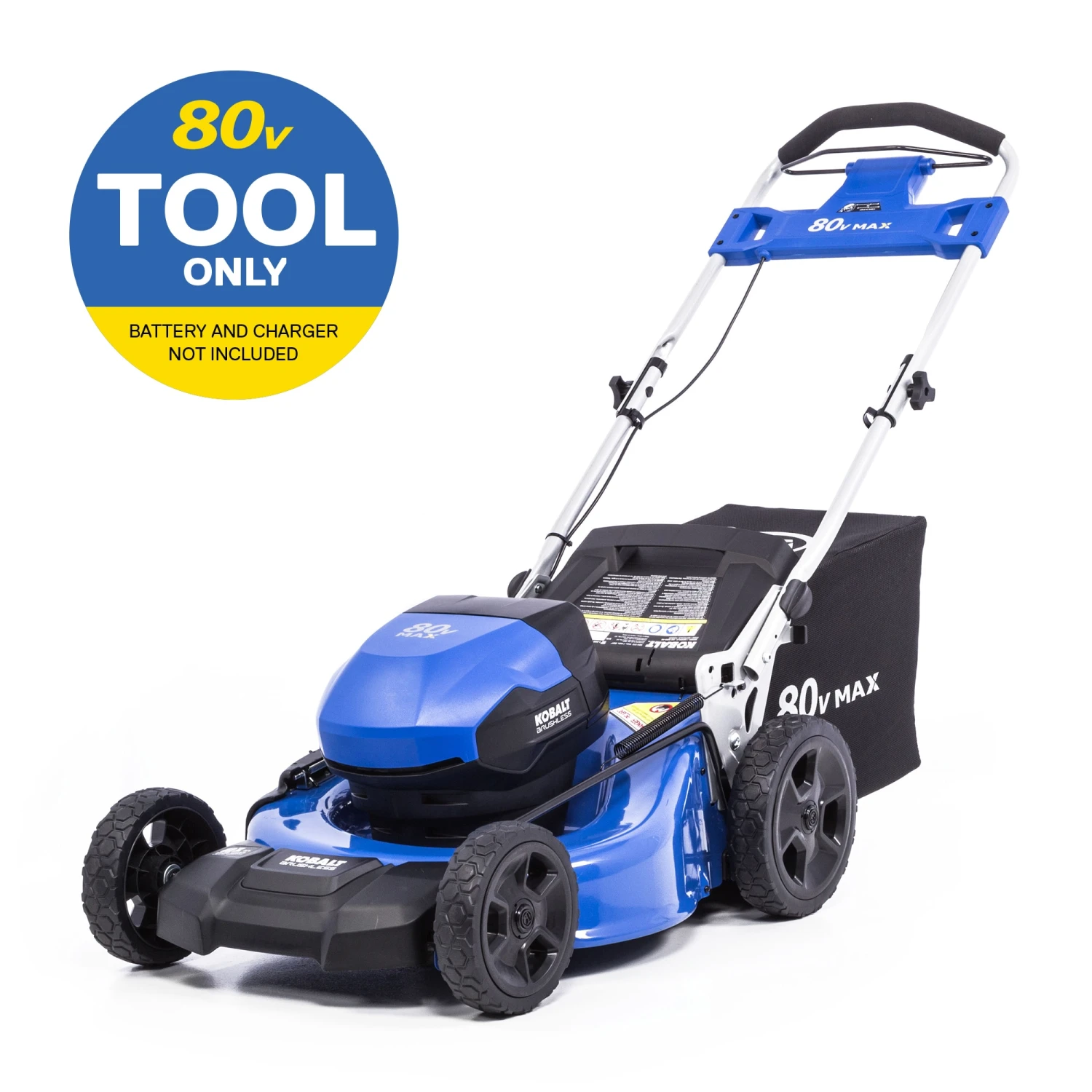Kobalt Cordless Electric Push Lawn Mowers 80-Volt Max Brushless 21-in Push Cordless Electric Lawn Mower (Battery Not Included) 1 Kobalt Cordless Electric Push Lawn Mowers 80-Volt Max Brushless 21-in Push Cordless Electric Lawn Mower (Battery Not Included)