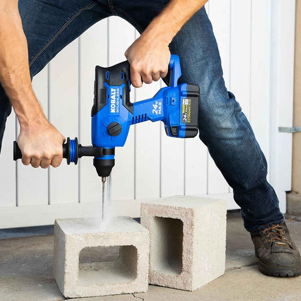 Kobalt Rotary Hammer Drills 24-Volt 7/8-in SDS-Plus Variable Speed Cordless Rotary Hammer Drill 9 Kobalt Rotary Hammer Drills 24-Volt 7/8-in SDS-Plus Variable Speed Cordless Rotary Hammer Drill - Image 9