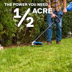 Kobalt Cordless Electric String Trimmers 40-Volt Max 16-in Straight Cordless String Trimmer with Attachment Capable and (Battery Included) -Kobalt Sales Store 12085939