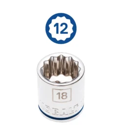 Kobalt Mechanics Tool Sets 40-Piece Standard (SAE) and Metric Combination Polished Chrome Mechanics Tool Set (3/8-in) 13 Kobalt Mechanics Tool Sets 40-Piece Standard (SAE) and Metric Combination Polished Chrome Mechanics Tool Set (3/8-in) -Kobalt Sales Store 12257519