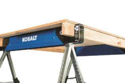 Kobalt Saw Horses 42-in W x 32-in H Adjustable Steel Saw Horse (1100-lb Capacity) -Kobalt Sales Store 14216830