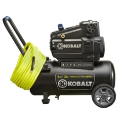 Kobalt Air Compressors 8-Gallon Single Stage Portable Electric Horizontal Air Compressor 18 Kobalt Air Compressors 8-Gallon Single Stage Portable Electric Horizontal Air Compressor -Kobalt Sales Store 15104716