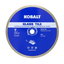 Kobalt Diamond Saw Blades 7-in Glass Tile Diamond Blade