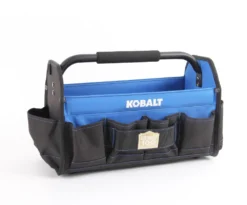 Kobalt Tool Bags Blue, Black Polyester 16-in
