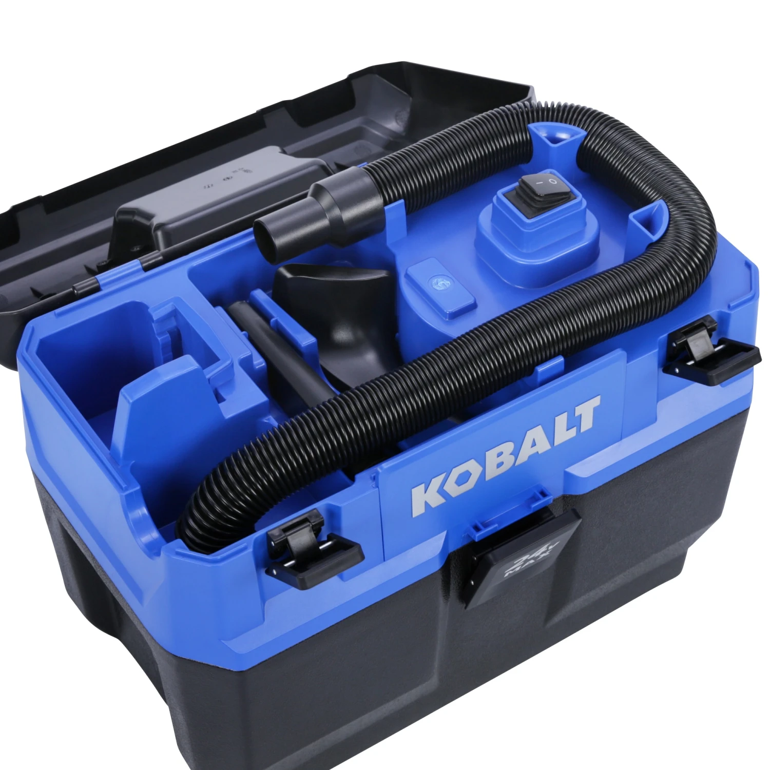 Kobalt Shop Vacuums 24-Volt Max 3-Gallon Cordless Handheld Wet/Dry Shop Vacuum (Battery Not Included) 2 Kobalt Shop Vacuums 24-Volt Max 3-Gallon Cordless Handheld Wet/Dry Shop Vacuum (Battery Not Included) - Image 2