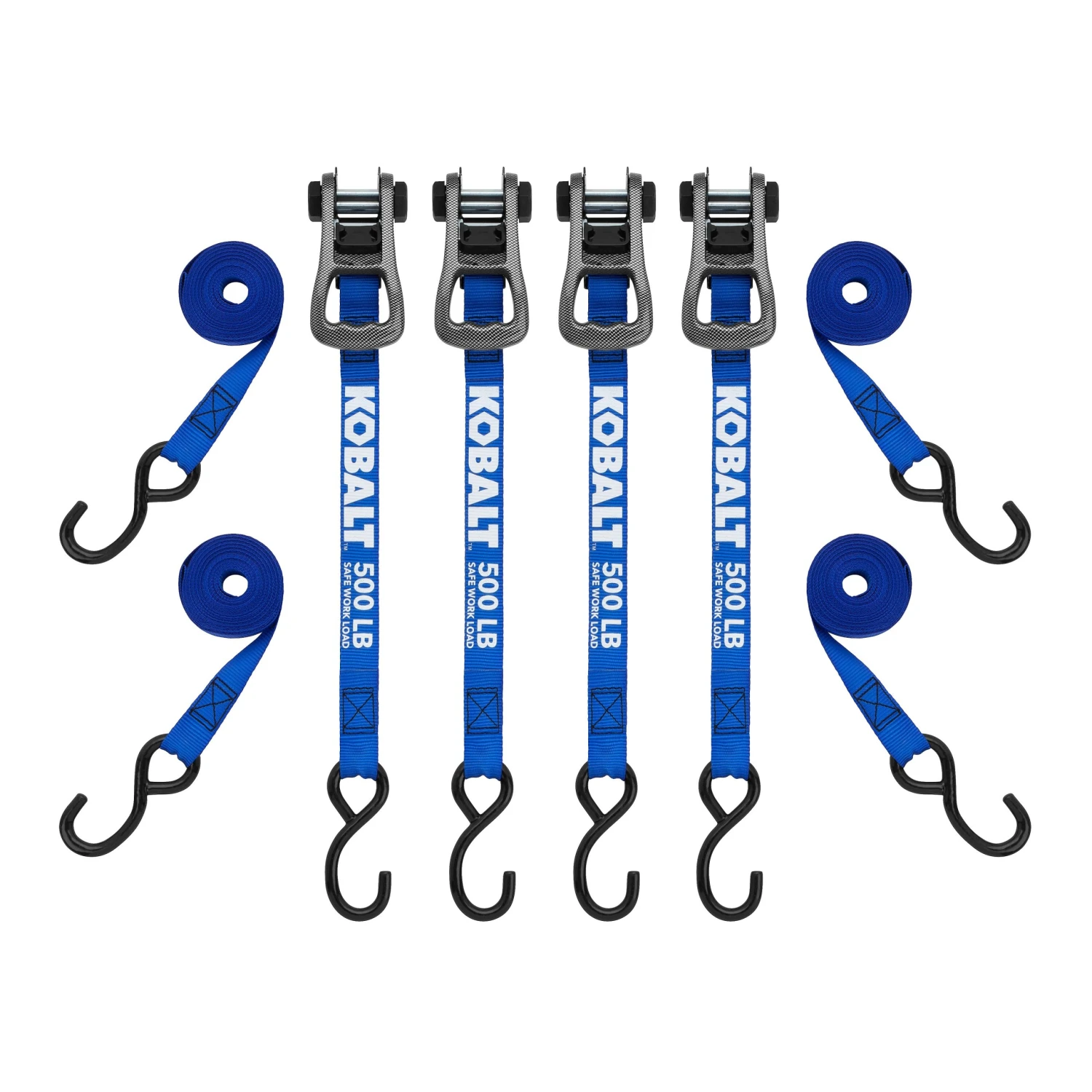 Kobalt Tie Downs 4-Pack x Tie Down Tie Down (500-lb Work Capacity) 4 Kobalt Tie Downs 4-Pack x Tie Down Tie Down (500-lb Work Capacity) - Image 4