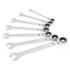 Kobalt Ratchet Wrenches & Sets 7-Piece Set 12-Point Metric Ratchet Wrench Set