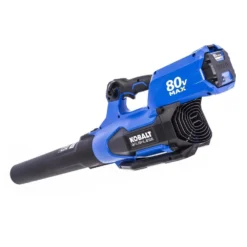 Kobalt Cordless Electric Leaf Blowers 80-volt Max 630-CFM Brushless Handheld Cordless Electric Leaf Blower 2.5 Ah (Battery & Charger Included) -Kobalt Sales Store 41718127