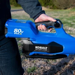 Kobalt Cordless Electric Leaf Blowers 80-volt Max 630-CFM Brushless Handheld Cordless Electric Leaf Blower 2.5 Ah (Battery & Charger Included) -Kobalt Sales Store 41718130