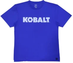 Kobalt Work Shirts Men's XX-Large Textured Cotton Short sleeve Graphic T-shirt Work Shirt