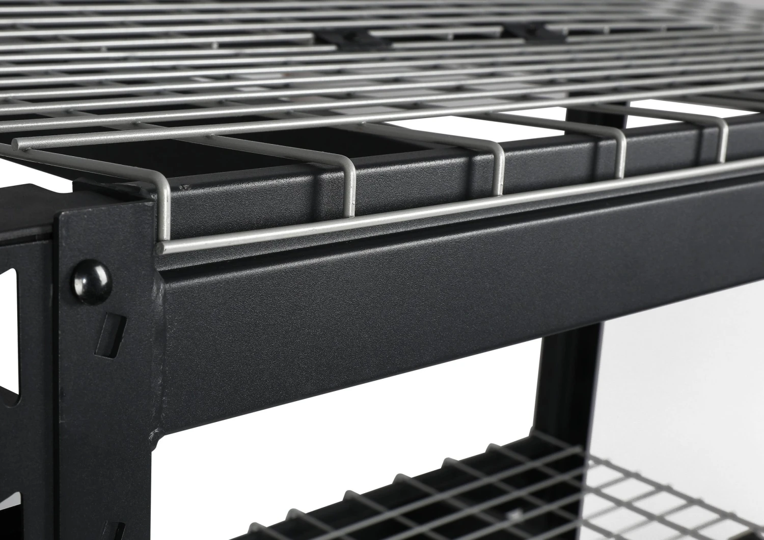 Kobalt Freestanding Shelving Units 84-in W x 24-in D x 84-in H 4-Tier Heavy Duty Steel Utility Shelving Unit 3 Kobalt Freestanding Shelving Units 84-in W x 24-in D x 84-in H 4-Tier Heavy Duty Steel Utility Shelving Unit - Image 3