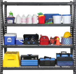 Kobalt Freestanding Shelving Units 84-in W x 24-in D x 84-in H 4-Tier Heavy Duty Steel Utility Shelving Unit 17 Kobalt Freestanding Shelving Units 84-in W x 24-in D x 84-in H 4-Tier Heavy Duty Steel Utility Shelving Unit -Kobalt Sales Store 42193288 scaled