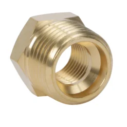 Kobalt Air Compressor Fittings NPT Brass Bushing Adapter 1/2-in (M) x 1/4-in (F) 8 Kobalt Air Compressor Fittings NPT Brass Bushing Adapter 1/2-in (M) x 1/4-in (F) -Kobalt Sales Store 42208550
