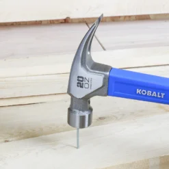 Kobalt Hammers 20-oz Smooth Face Steel Head Fiberglass Claw Hammer -Kobalt Sales Store 42367953 scaled