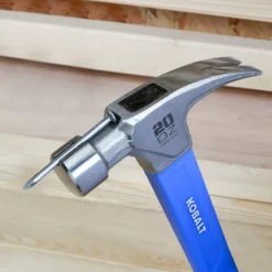 Kobalt Hammers 20-oz Smooth Face Steel Head Fiberglass Claw Hammer -Kobalt Sales Store 42367954 scaled