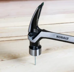 Kobalt Hammers 22-oz Milled Face Steel Head Steel Claw Hammer 16 Kobalt Hammers 22-oz Milled Face Steel Head Steel Claw Hammer -Kobalt Sales Store 42381612 scaled