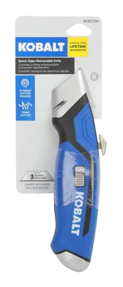 Kobalt Utility Knives 3-Blade Utility Knife 11 Kobalt Utility Knives 3-Blade Utility Knife -Kobalt Sales Store 42474647
